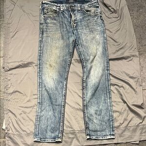 Silver Jeans Light Blue Straight Men's Jeans